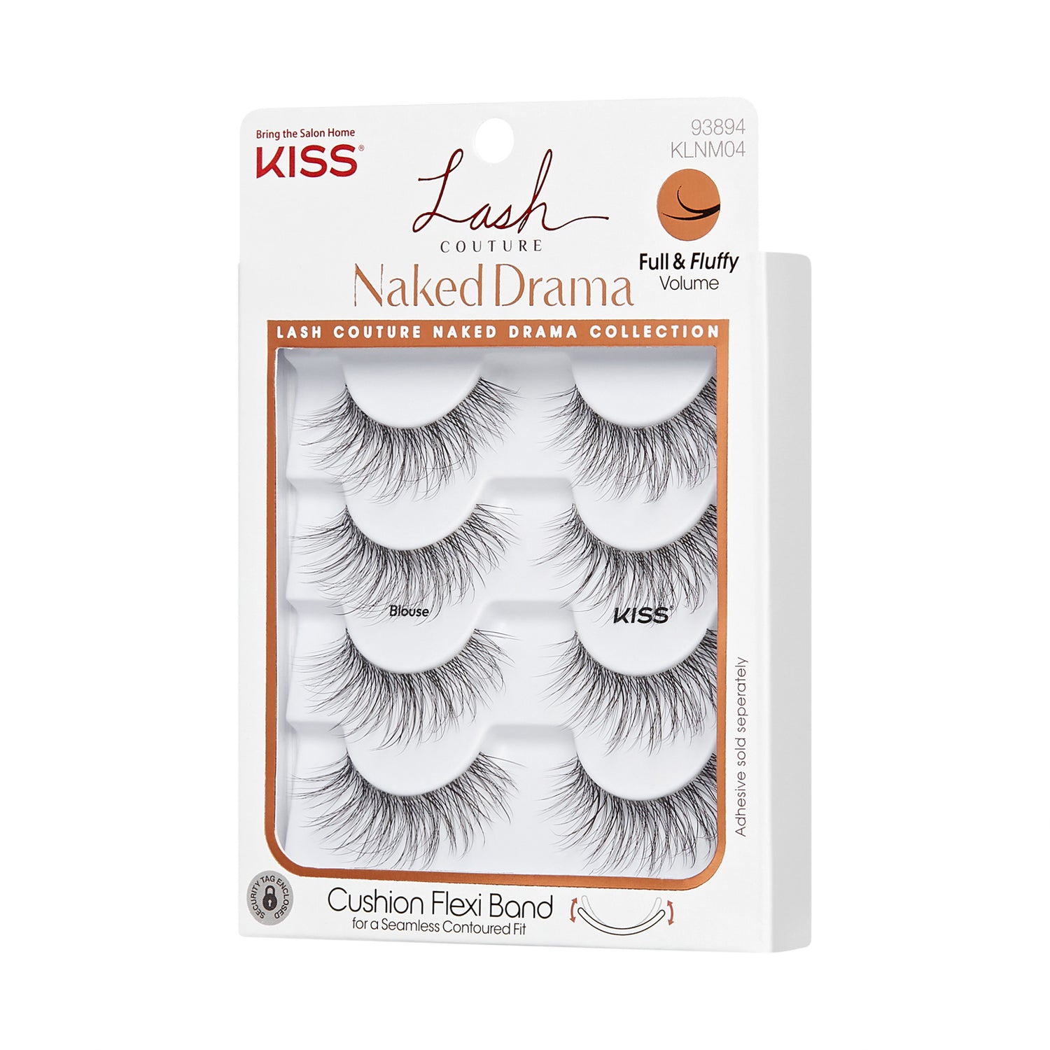 Kiss Lash Couture Naked Drama False Eyelashes Multipack - Blouse