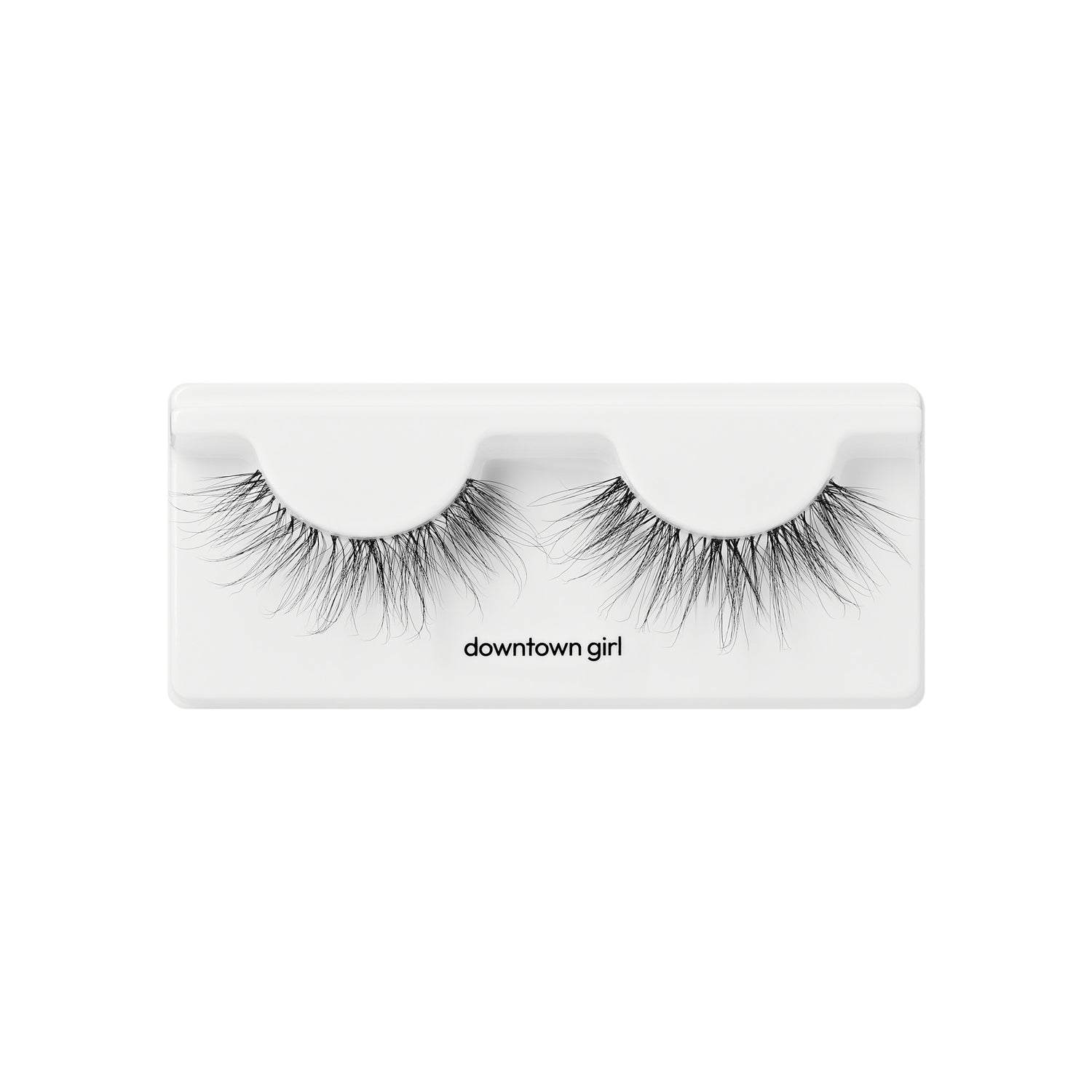 Kiss Hyper Glam Halloween False Eyelashes - Downtown Girl | 1 Pair, Strip Lashes, 14mm