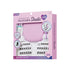 Falscara Studio Mini On-The-Go Kit with false lashes, clear band, water-removable bond, and pink case.