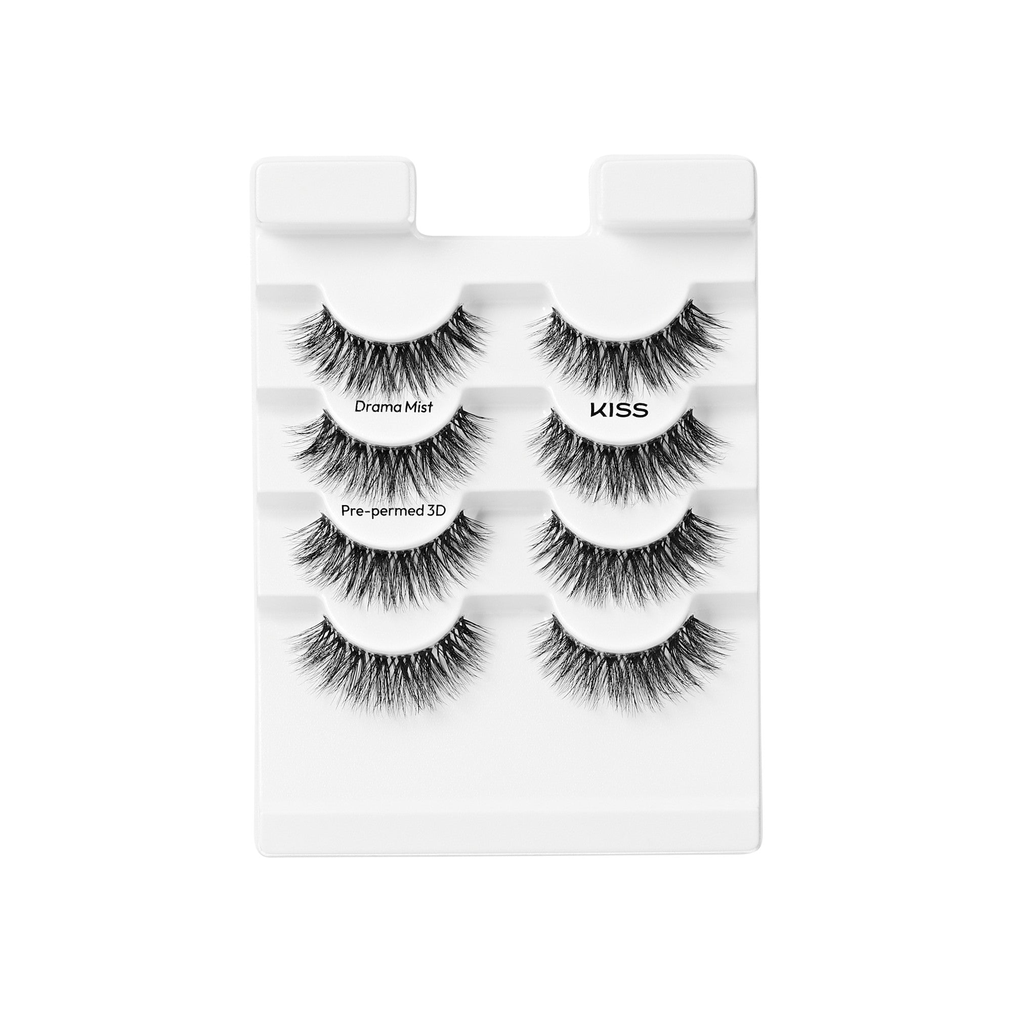 Kiss My Lash But Better False Eyelashes 4-Pair Multipack - Drama Mist | 4 Pairs, Strip Lashes, 8mm-16mm