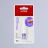 KISS PowerFlex Precision Nail Glue in white tube with purple label, packaged on white card with red top, featuring extended nozzle for precise aim and claims of flex formula, ultra hold, and instant repair.