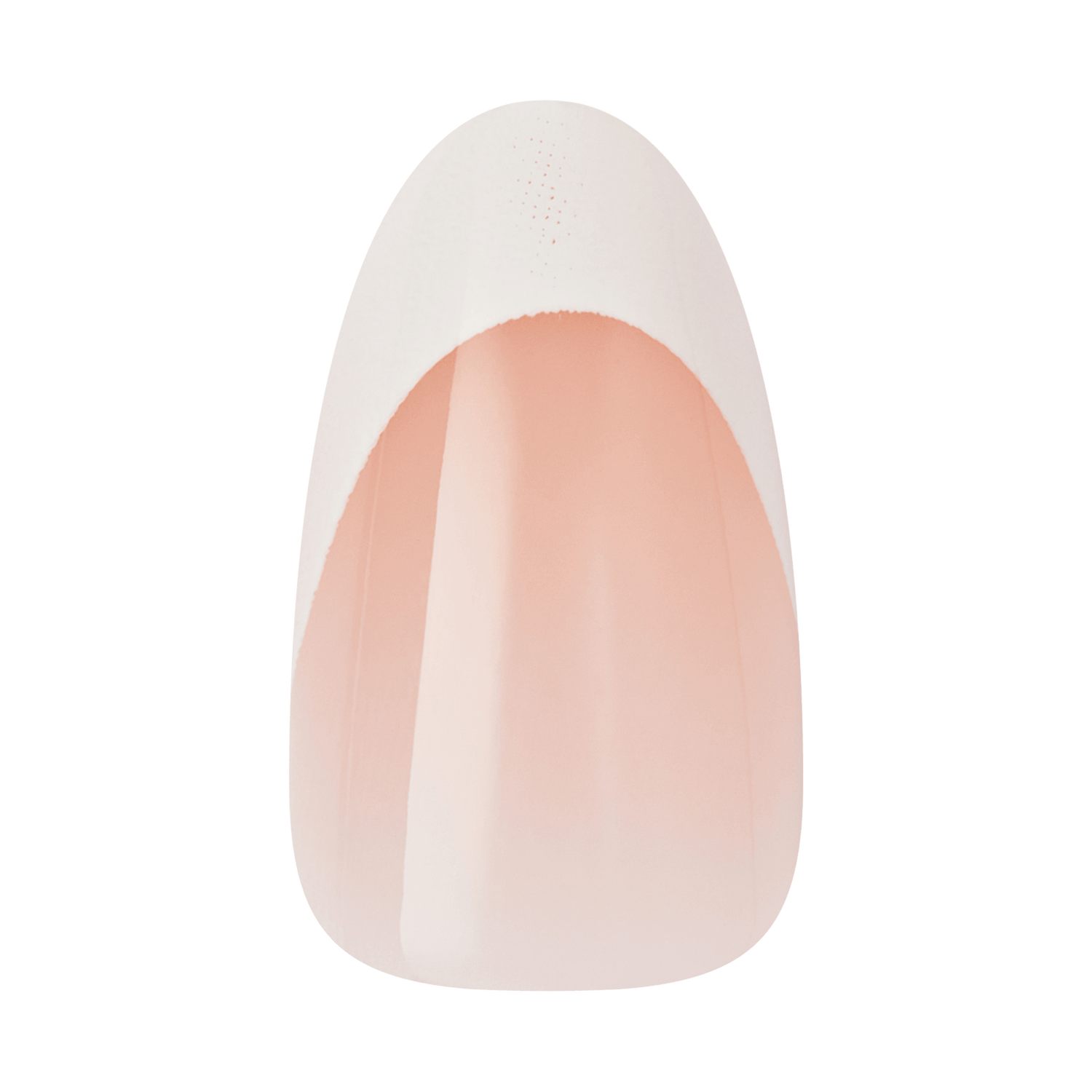 Kiss Haunt Halloween Press On Fake Glue Nails - Spook Me | French Design, White, Medium, Almond, Glow In The Dark