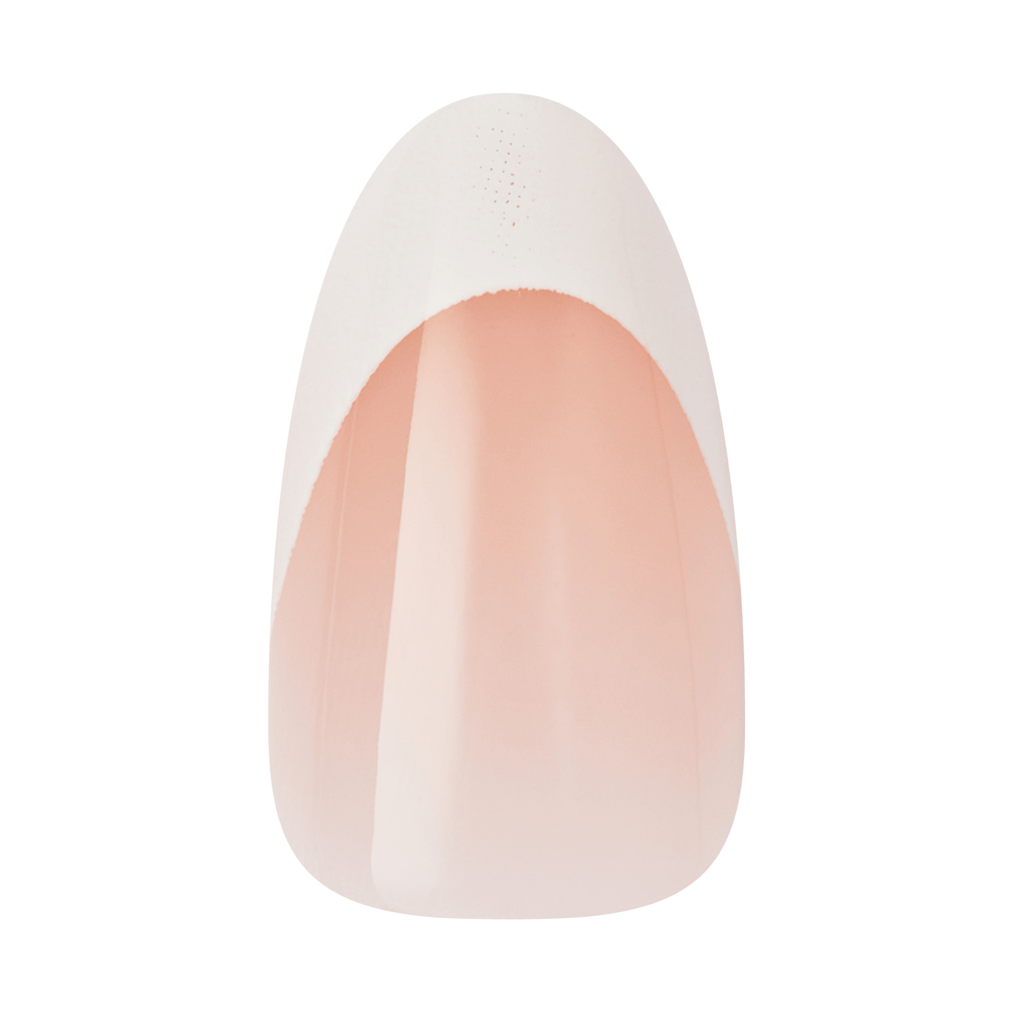 Kiss Haunt Halloween Press On Fake Glue Nails - Spook Me | French Design, White, Medium, Almond, Glow In The Dark