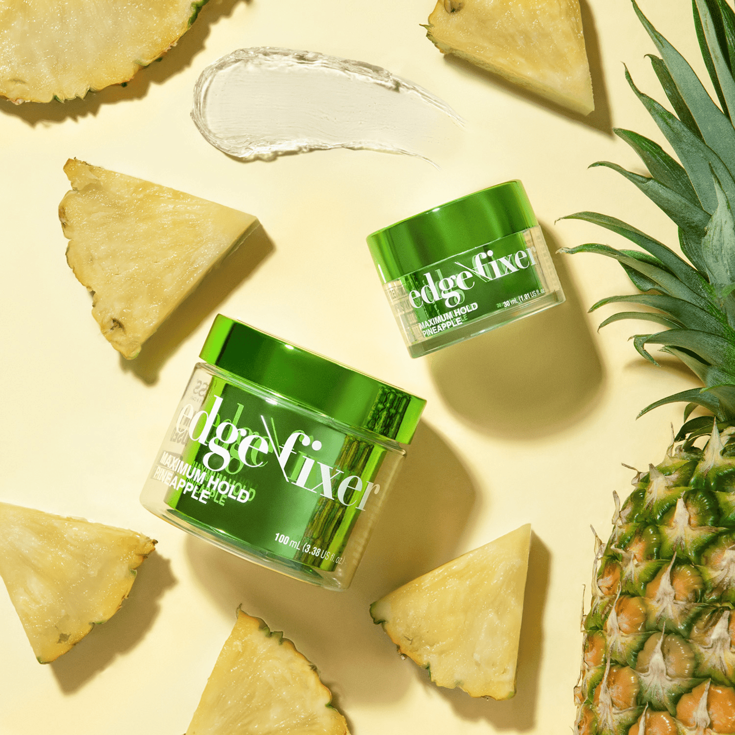 Kiss Colors &amp; Care Edge Fixer Duo Bundle - Pineapple