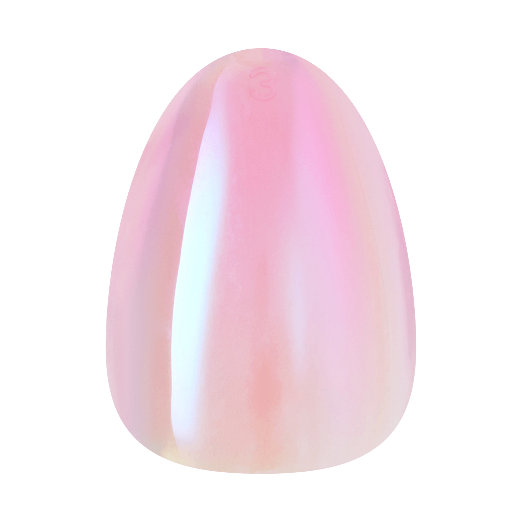 Kiss Glam Jeweled Press On Fake Glue Nails - Starry Chiffon | 3D &amp; Jeweled Design, Pink, Short, Almond