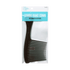 KISS Colors & Care Jumbo Rake Comb in black with widely spaced teeth, packaged in clear plastic with blue label stating \