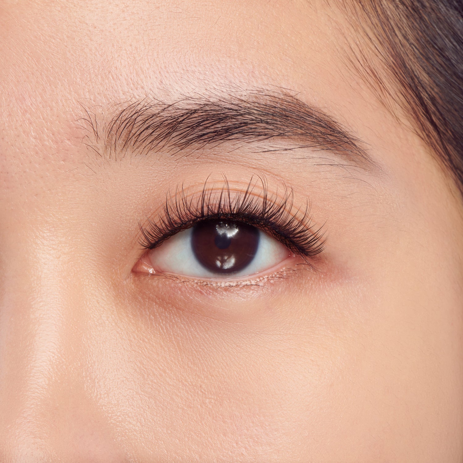 The image shows a close-up of a person&