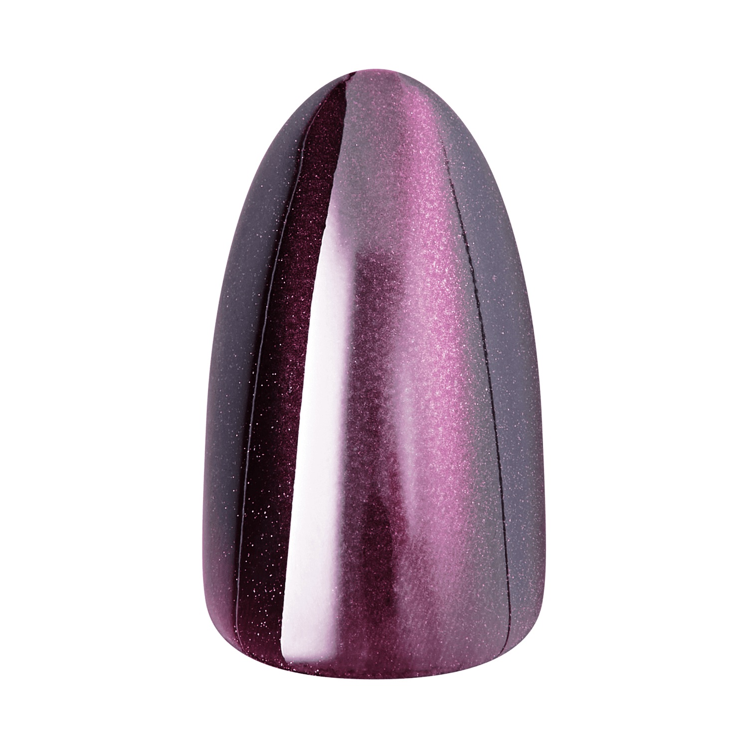 Kiss Haunt Halloween Press On Fake Glue Nails - Fangtastic | Design, Purple, Medium, Almond