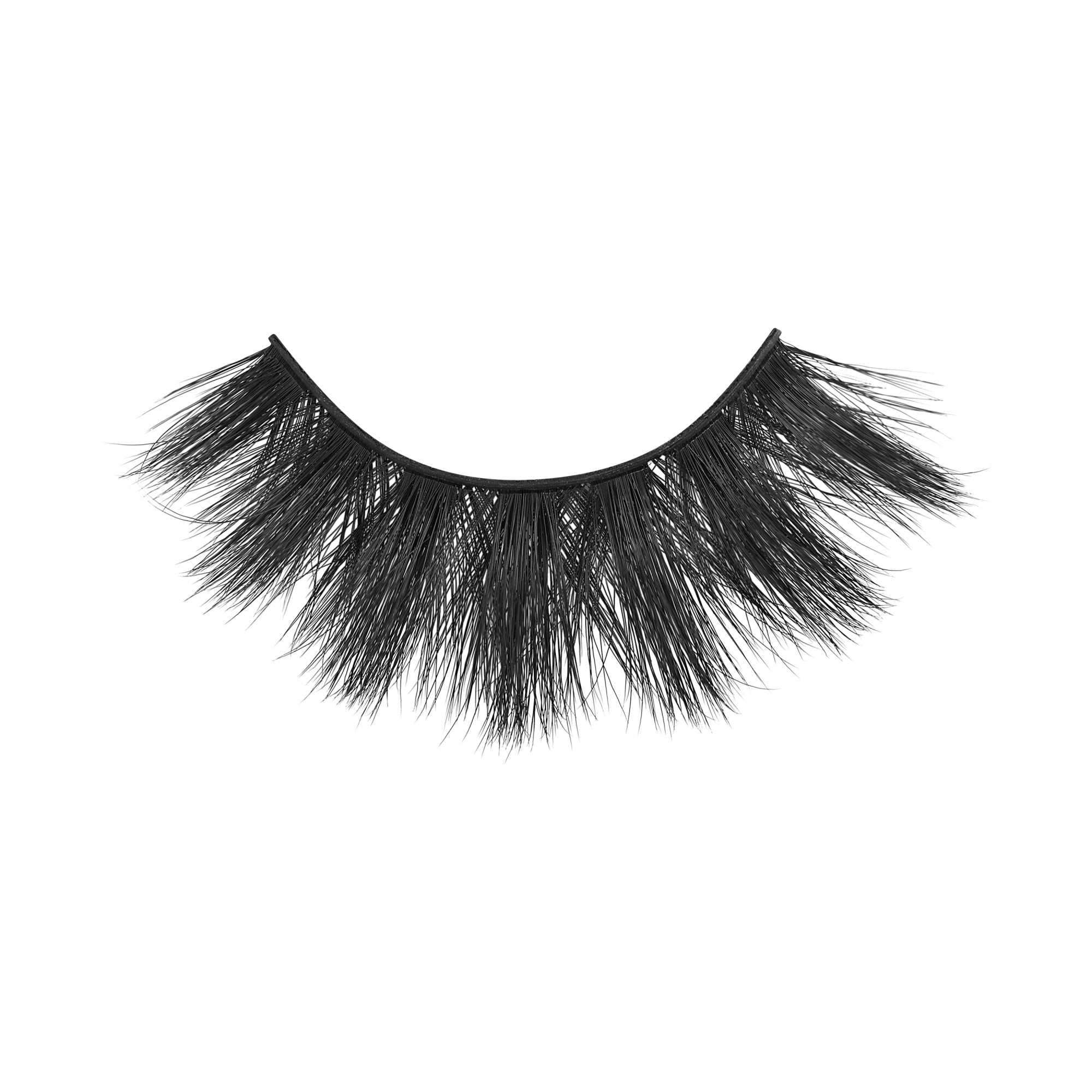 Kiss Hyper Glam Halloween False Eyelashes - Matte Velvet | 1 Pair, Strip Lashes, 16mm