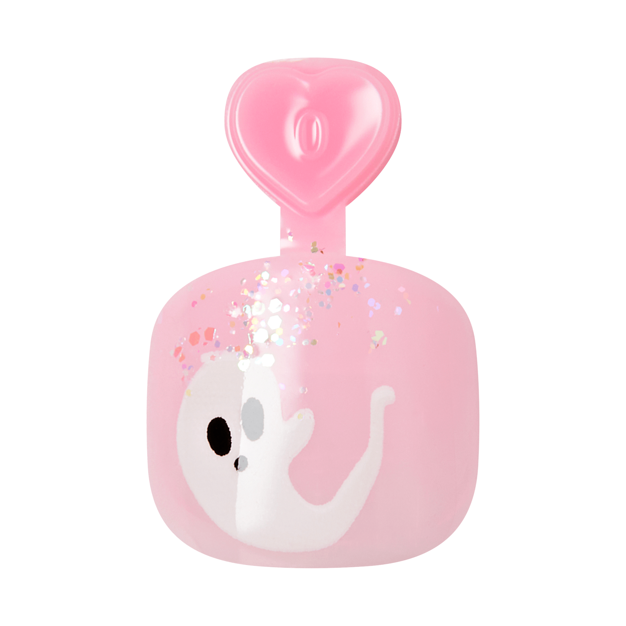 Impress Kids Halloween No Glue Fake Press On Nails - Magic Story | Design, Pink, Kids, Squoval, Glow In The Dark, Manicure