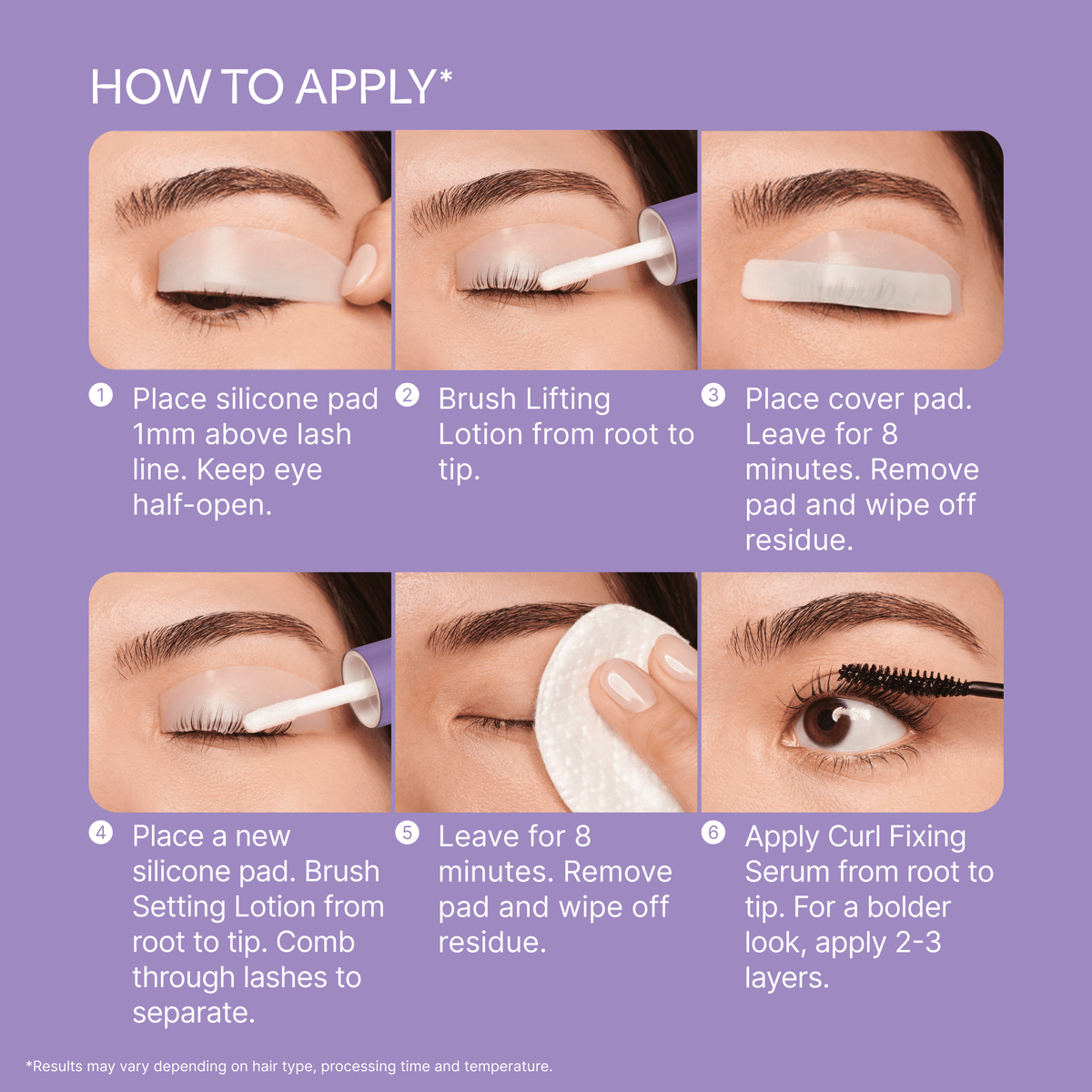 Kiss Lash Lift Kit | Starter Kit, Lash Lifting &amp; Setting Lotion, Rod Set, Mini Curl Fixing Lash Serum
