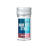 Small cylindrical container of KISS Colors & Care hair wax stick with silver cap, blue and pink label reading "24HR Max Hold Peach" and net weight 2.7 oz.