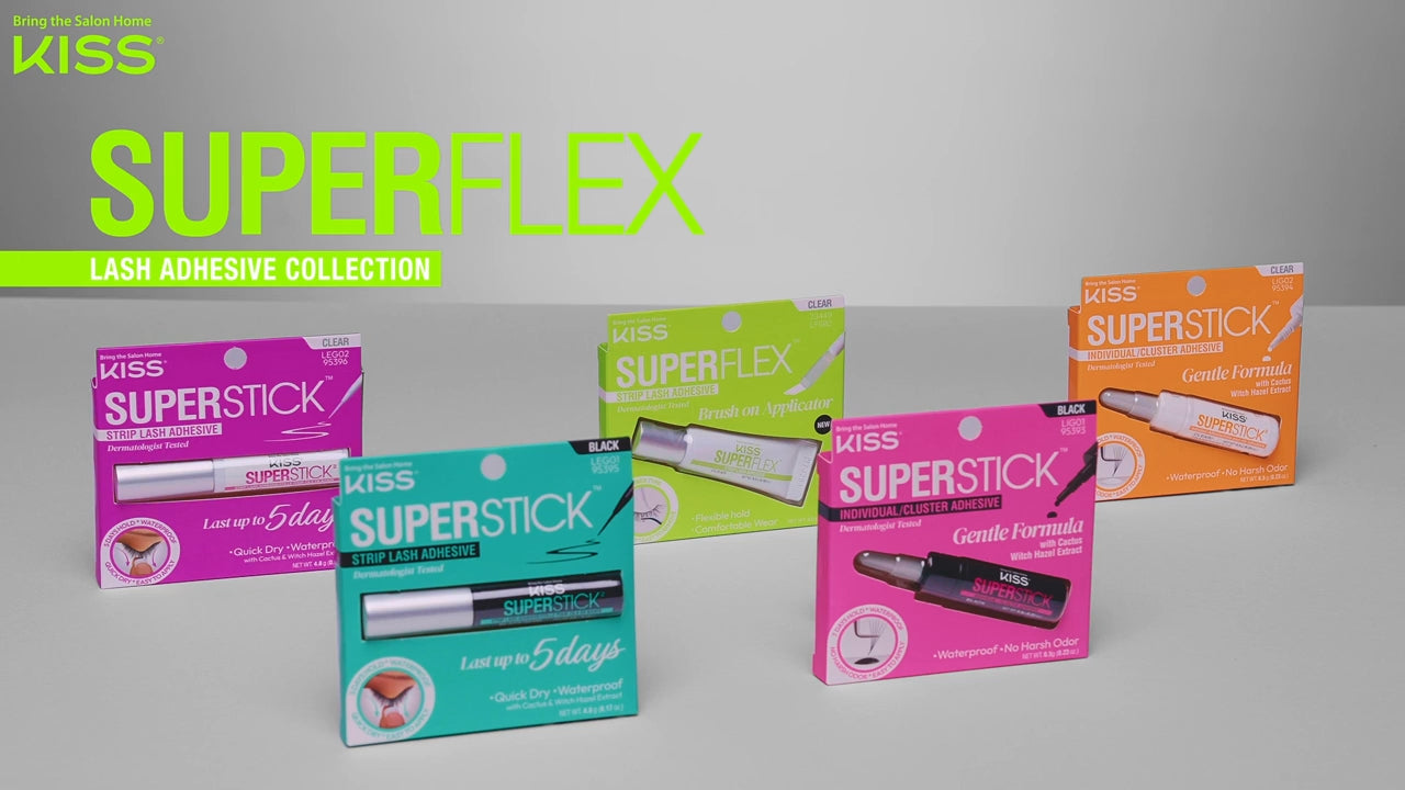 Kiss Super Flex Latex Strip Lash Adhesive - Clear