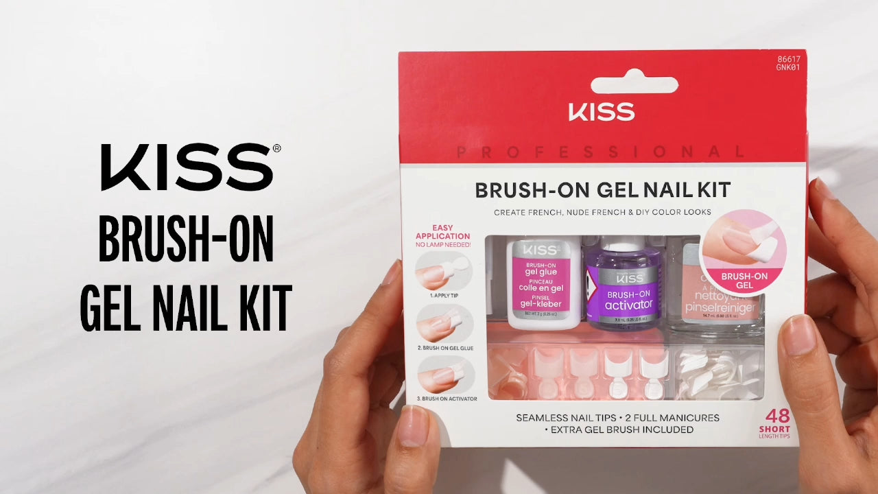 Kiss Brush-On Gel Nail Kit