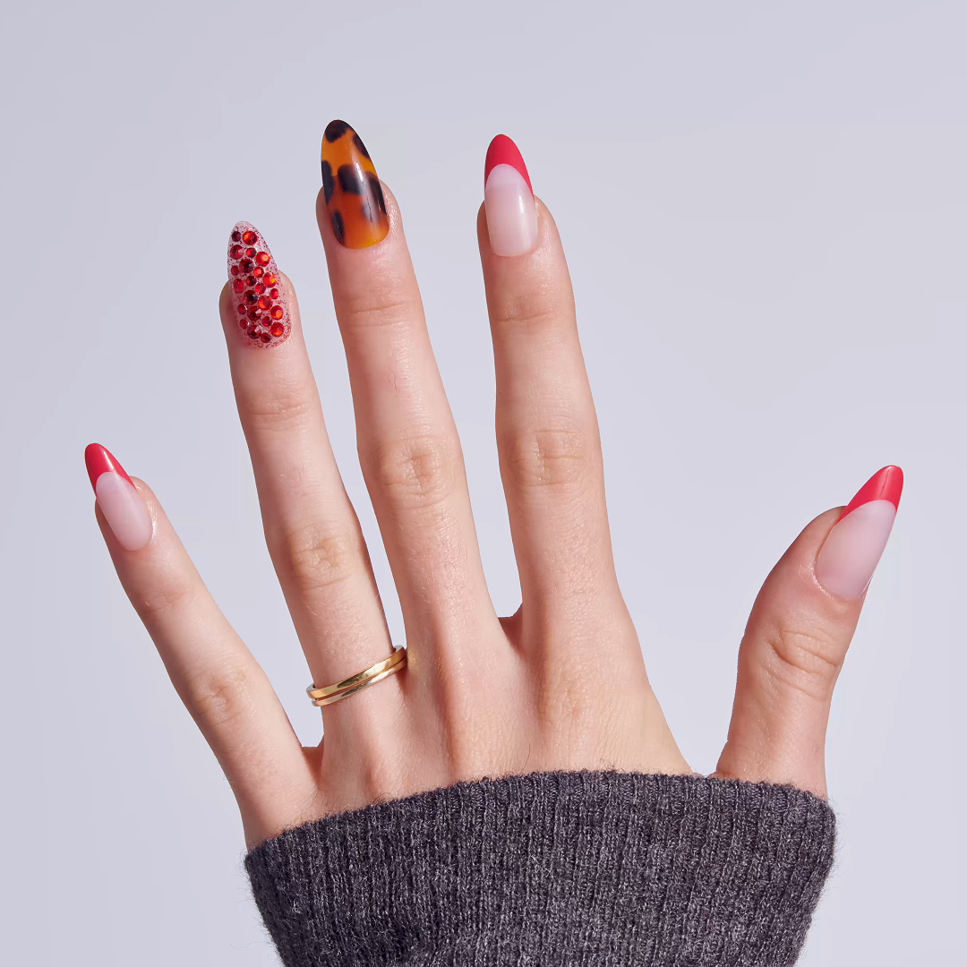 Kiss Luxe Press On Glue Nails - Tidal Quest