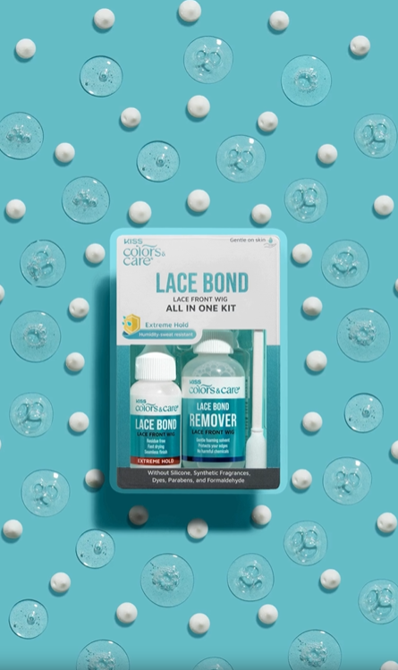 Kiss Colors &amp; Care Lace Bond Glue and Remover Kit