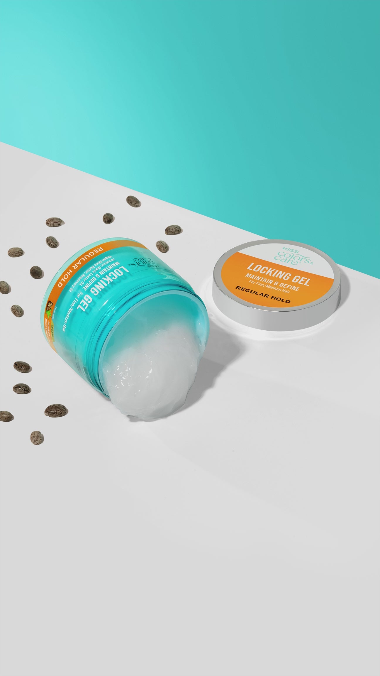 Kiss Colors &amp; Care Locking Gel 6 oz