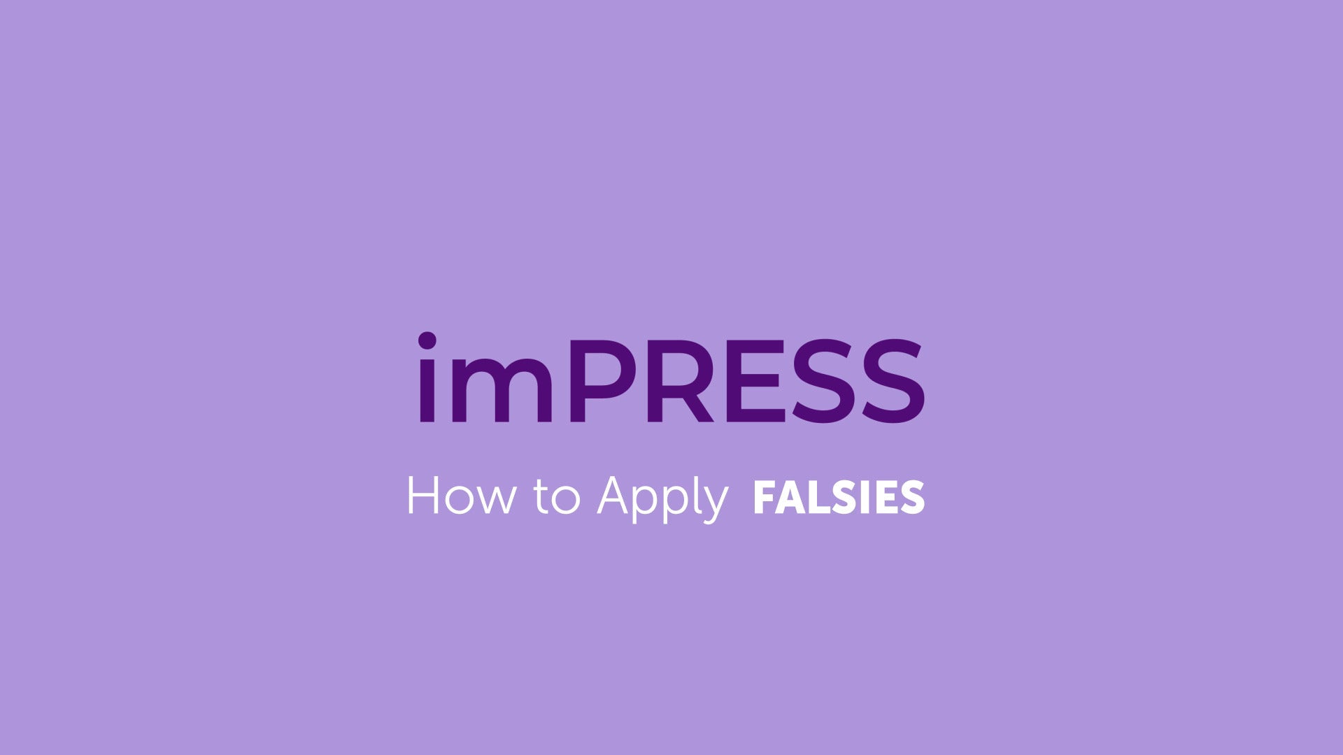 Impress Falsies Self Adhesive Eyelashes, 50 Lash Clusters - Natural &amp; Wispy