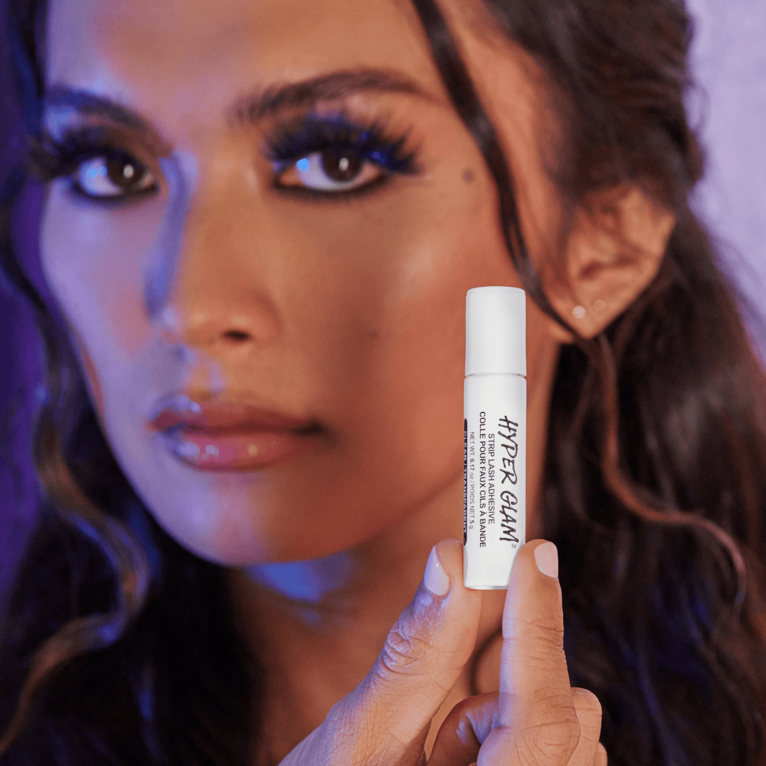 Kiss Hyper Glam Halloween Strip Lash Adhesive - Clear | False Eyelash Glue, Strip Lash Adhesive
